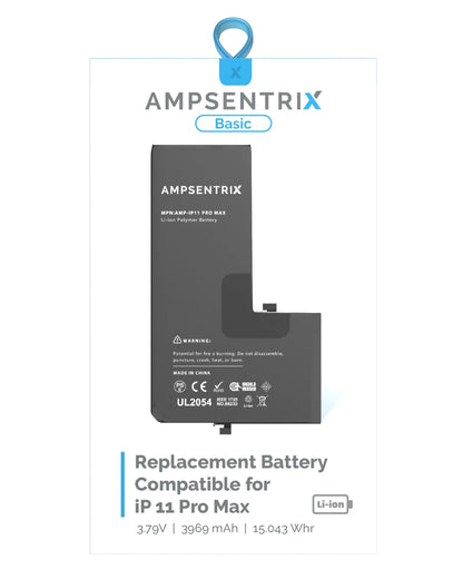 Batería Ampsentrix Basic para iPhone 11 Pro Max