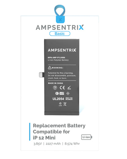 Batería Ampsentrix Basic para iPhone 12 mini