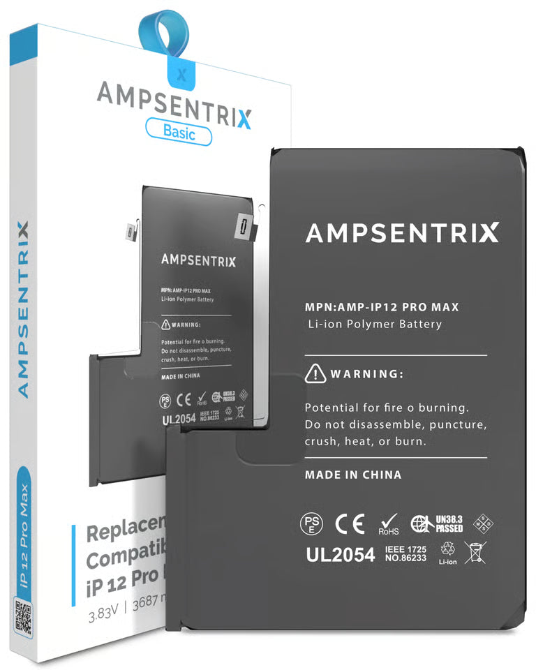 Batería Ampsentrix Basic para iPhone 12 Pro Max