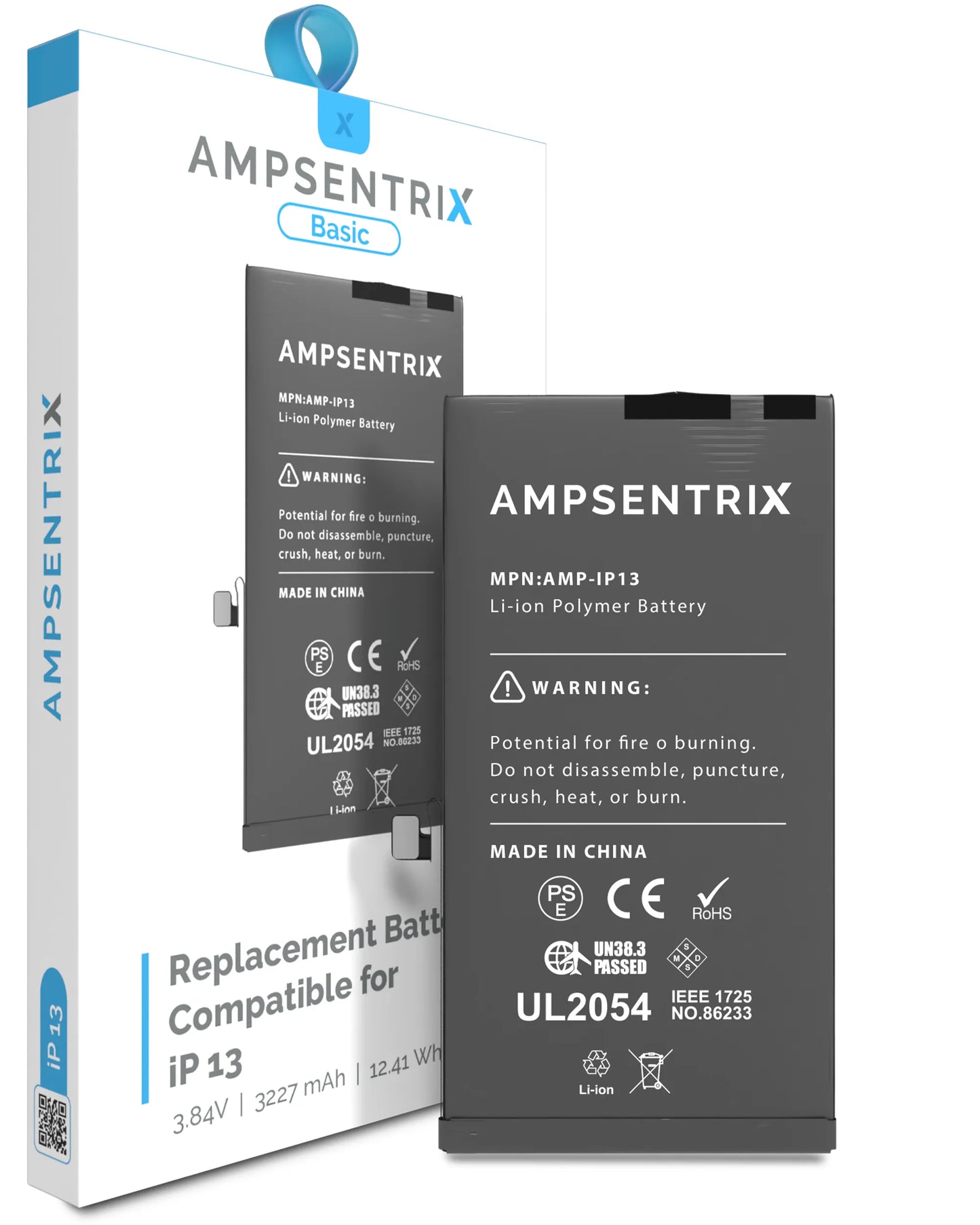 Batería Ampsentrix Basic para iPhone 13