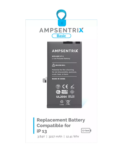 Batería Ampsentrix Basic para iPhone 13