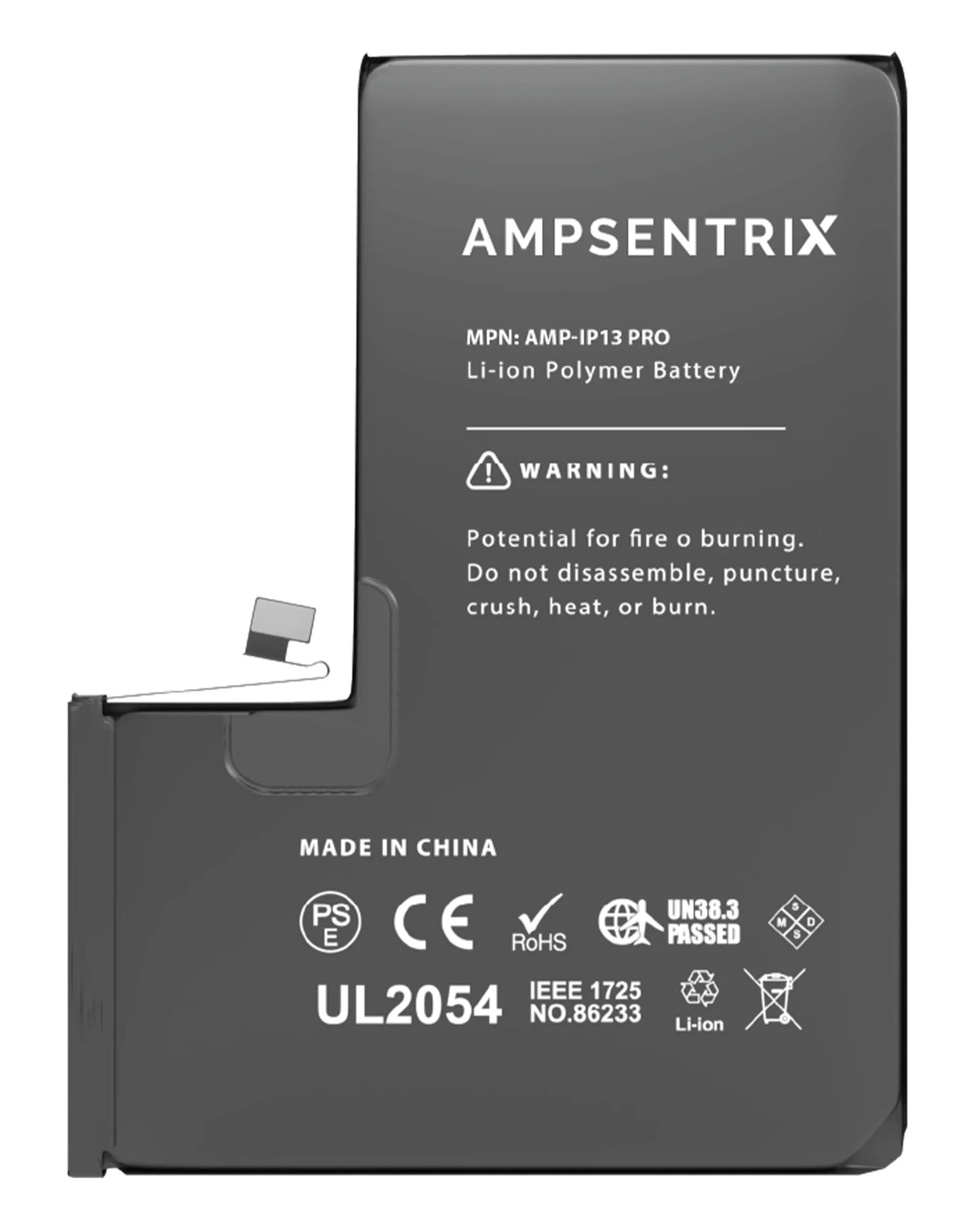 Batería Ampsentrix Basic para iPhone 13 Pro