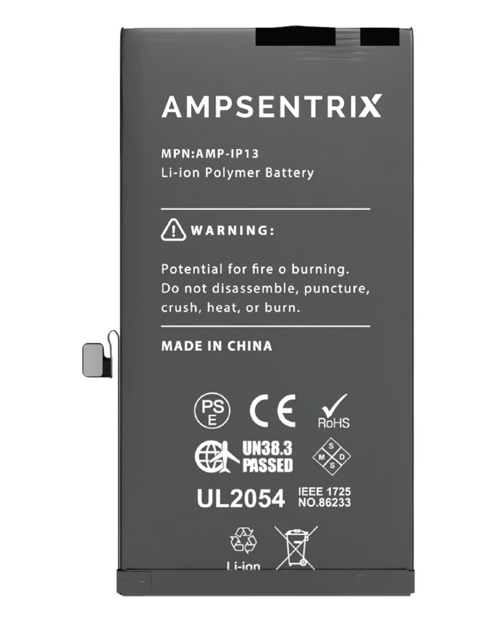 Batería Ampsentrix Plus para iPhone 13