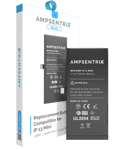 Batería Ampsentrix Basic para iPhone 13 mini