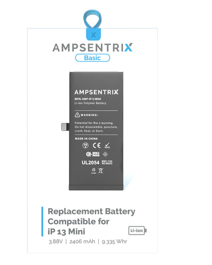 Batería Ampsentrix Basic para iPhone 13 mini