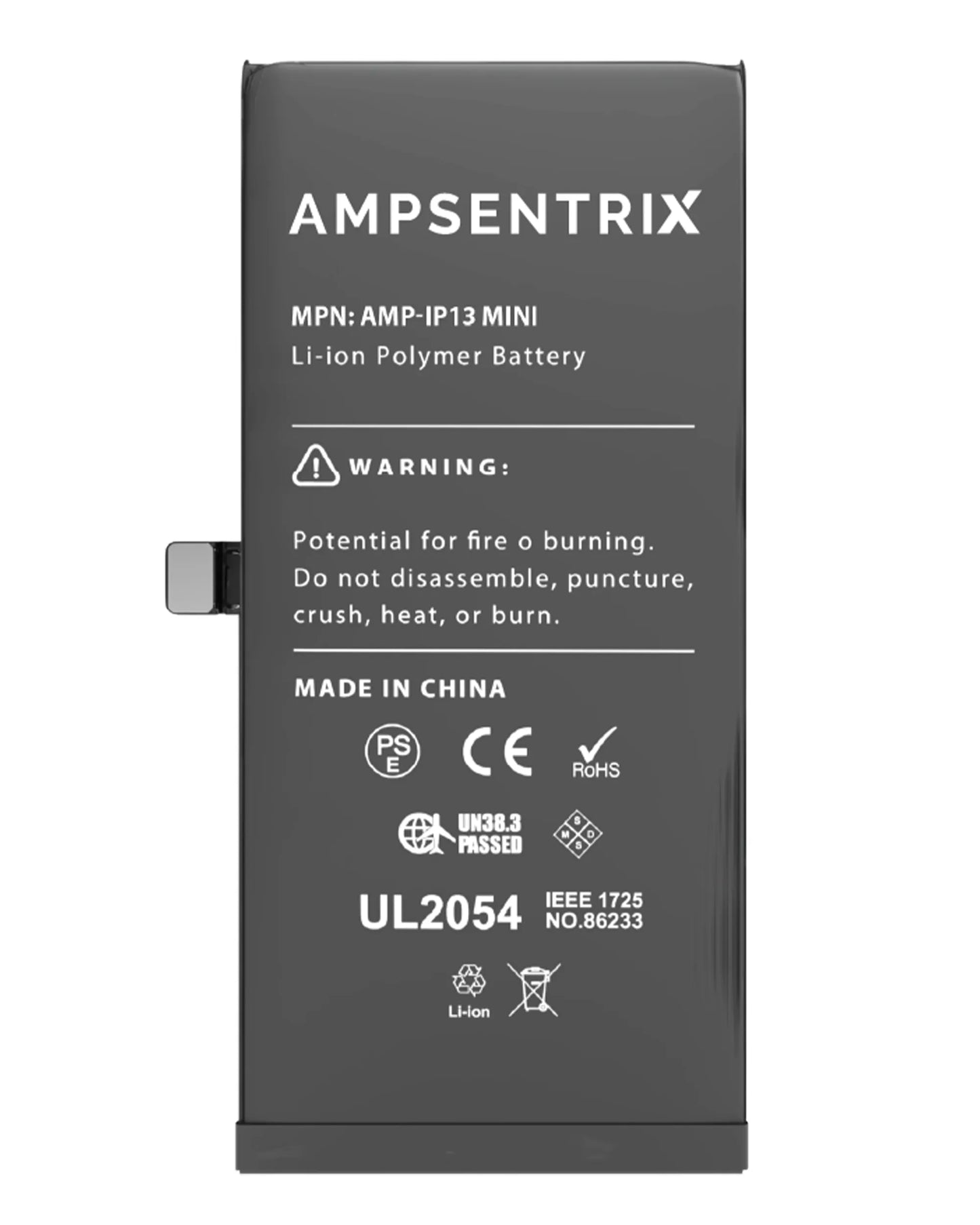 Batería Ampsentrix Basic para iPhone 13 mini