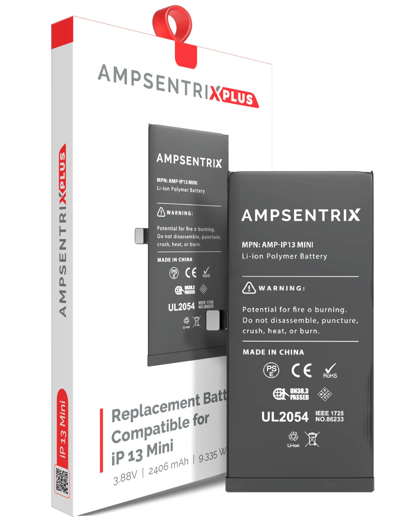 Batería Ampsentrix Plus para iPhone 13 mini