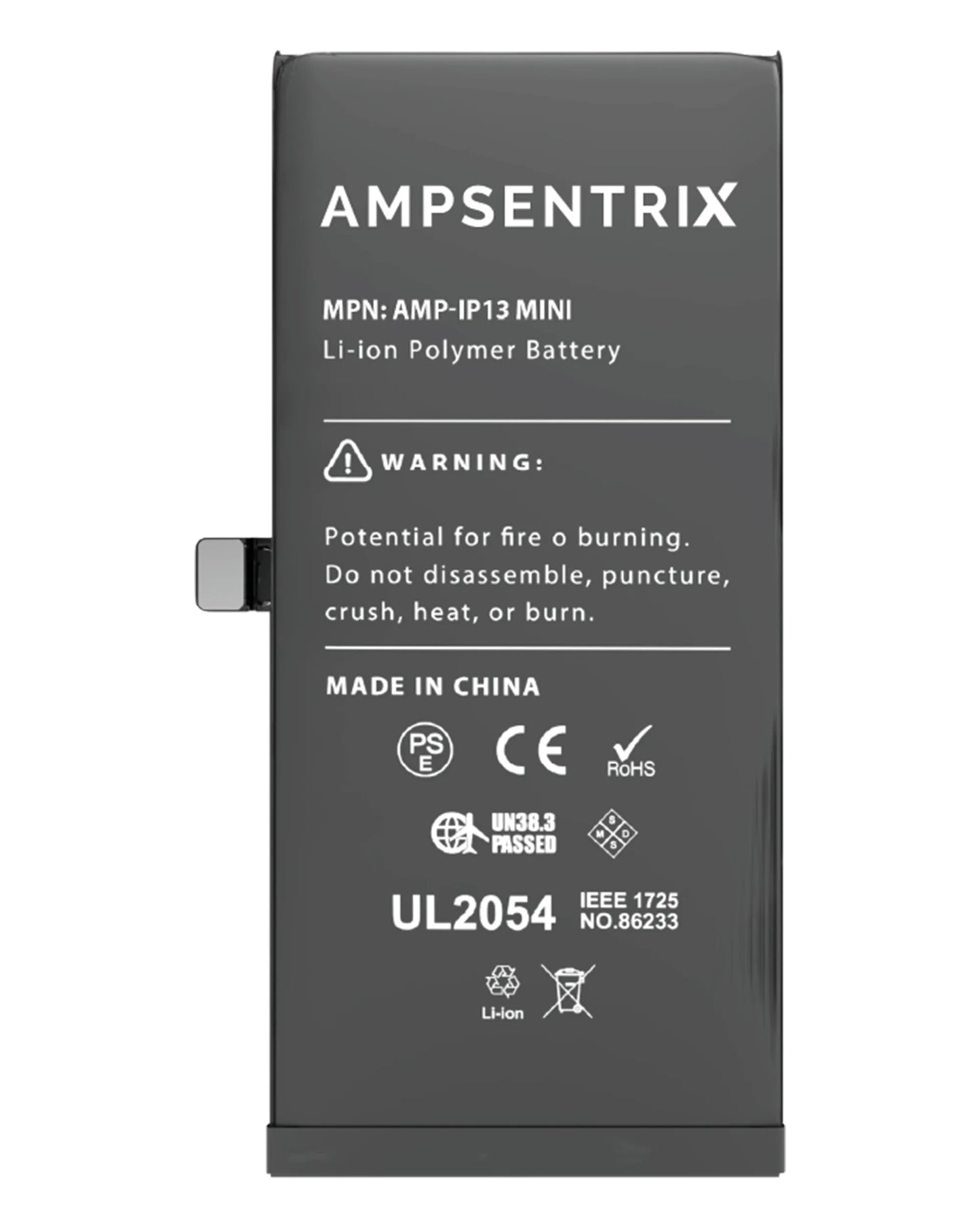 Batería Ampsentrix Plus para iPhone 13 mini