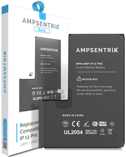 Batería Ampsentrix Basic para iPhone 13 Pro