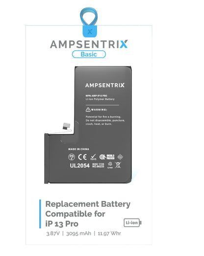 Batería Ampsentrix Basic para iPhone 13 Pro