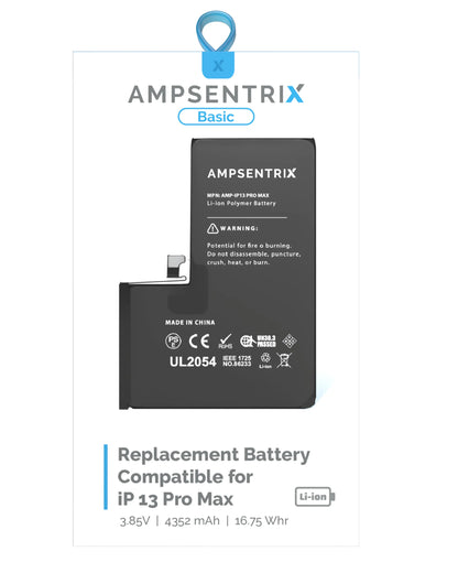 Batería Ampsentrix Basic para iPhone 13 Pro Max