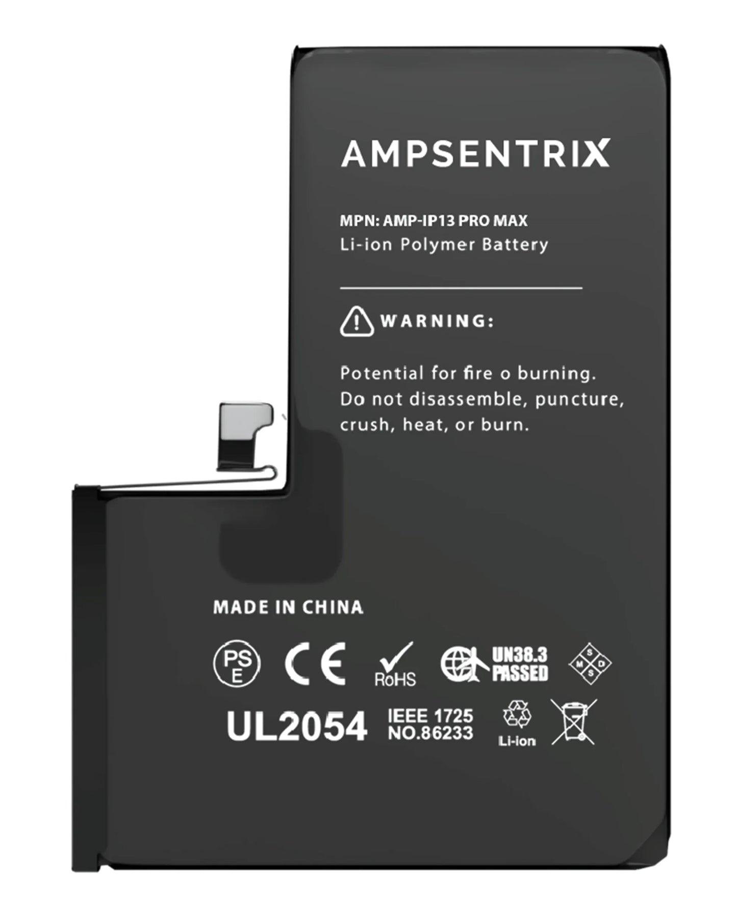 Batería Ampsentrix Plus para iPhone 13 Pro Max