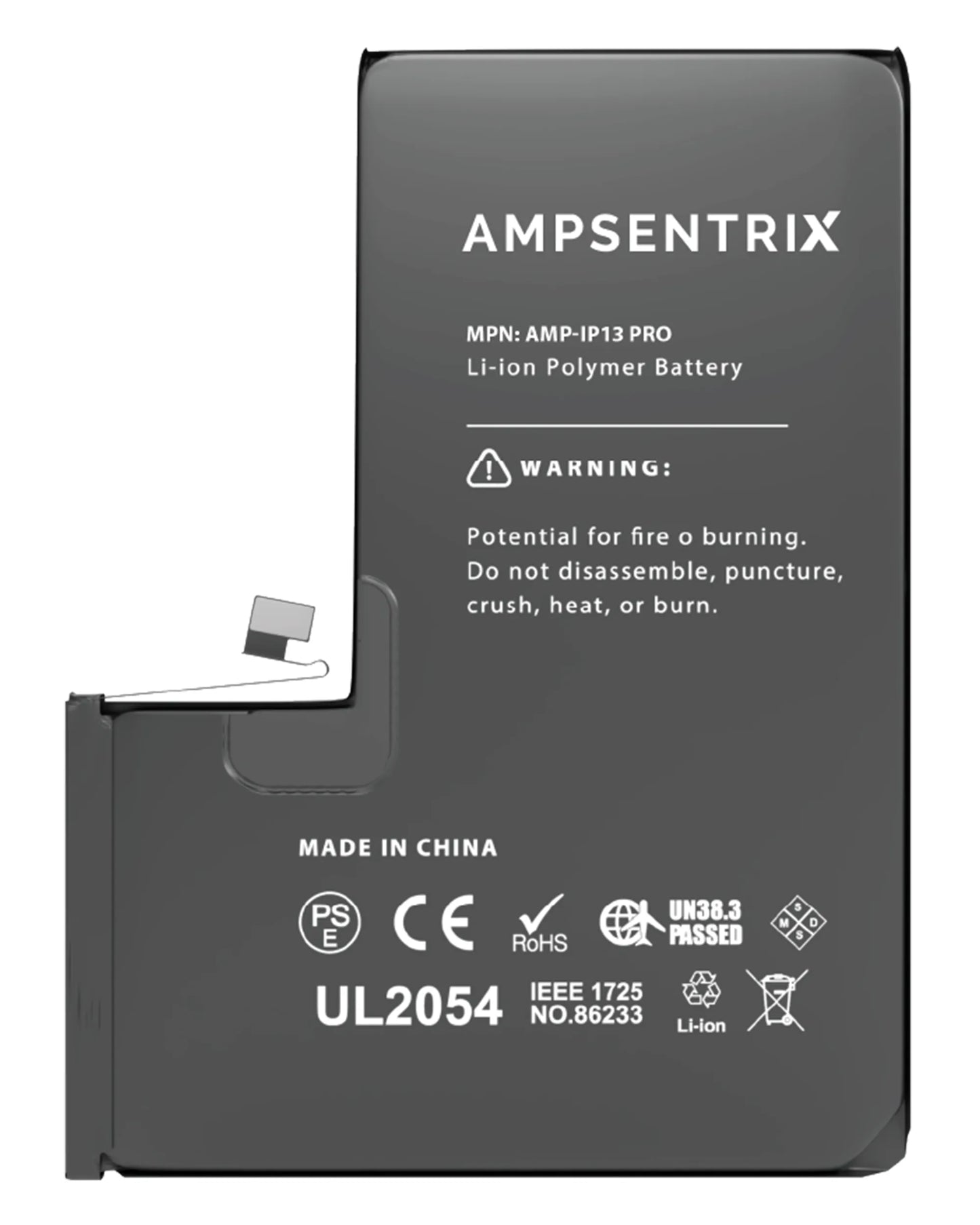 Batería Ampsentrix Plus para iPhone 13 Pro