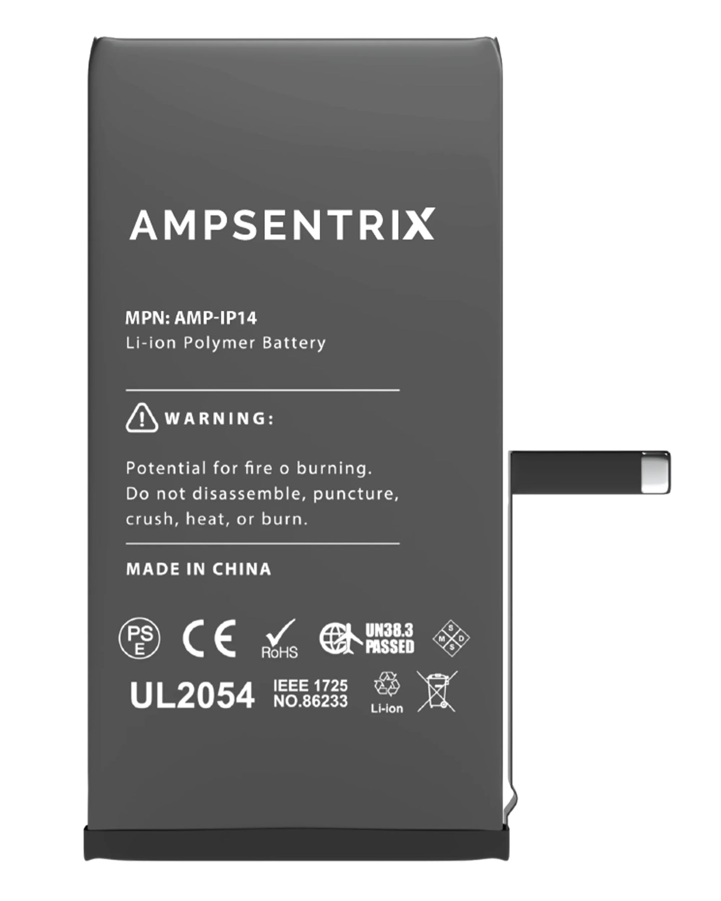 Batería Ampsentrix Basic para iPhone 14