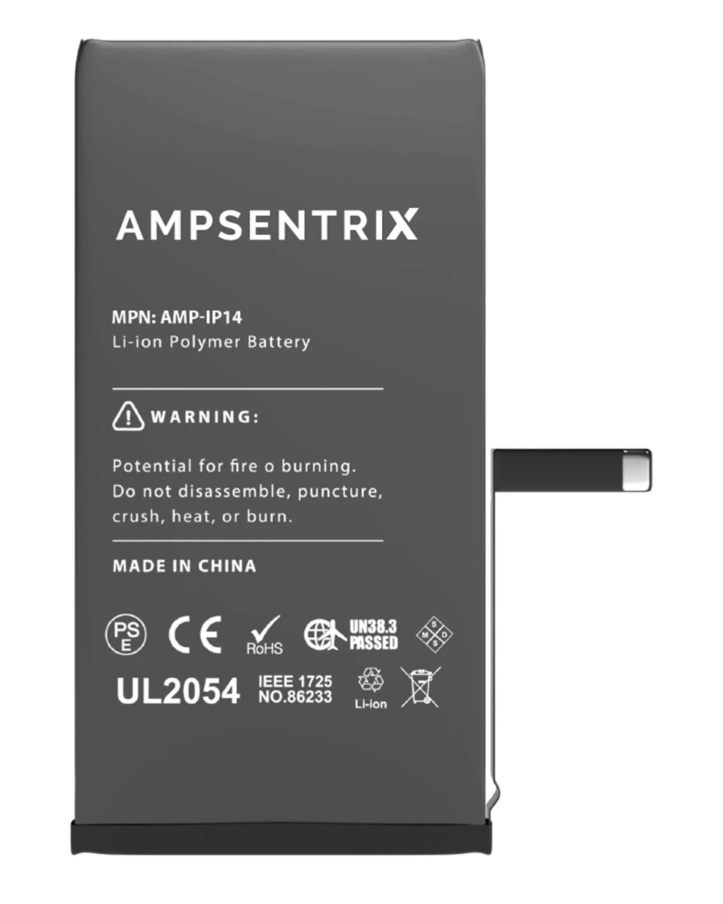 Batería Ampsentrix Plus para iPhone 14