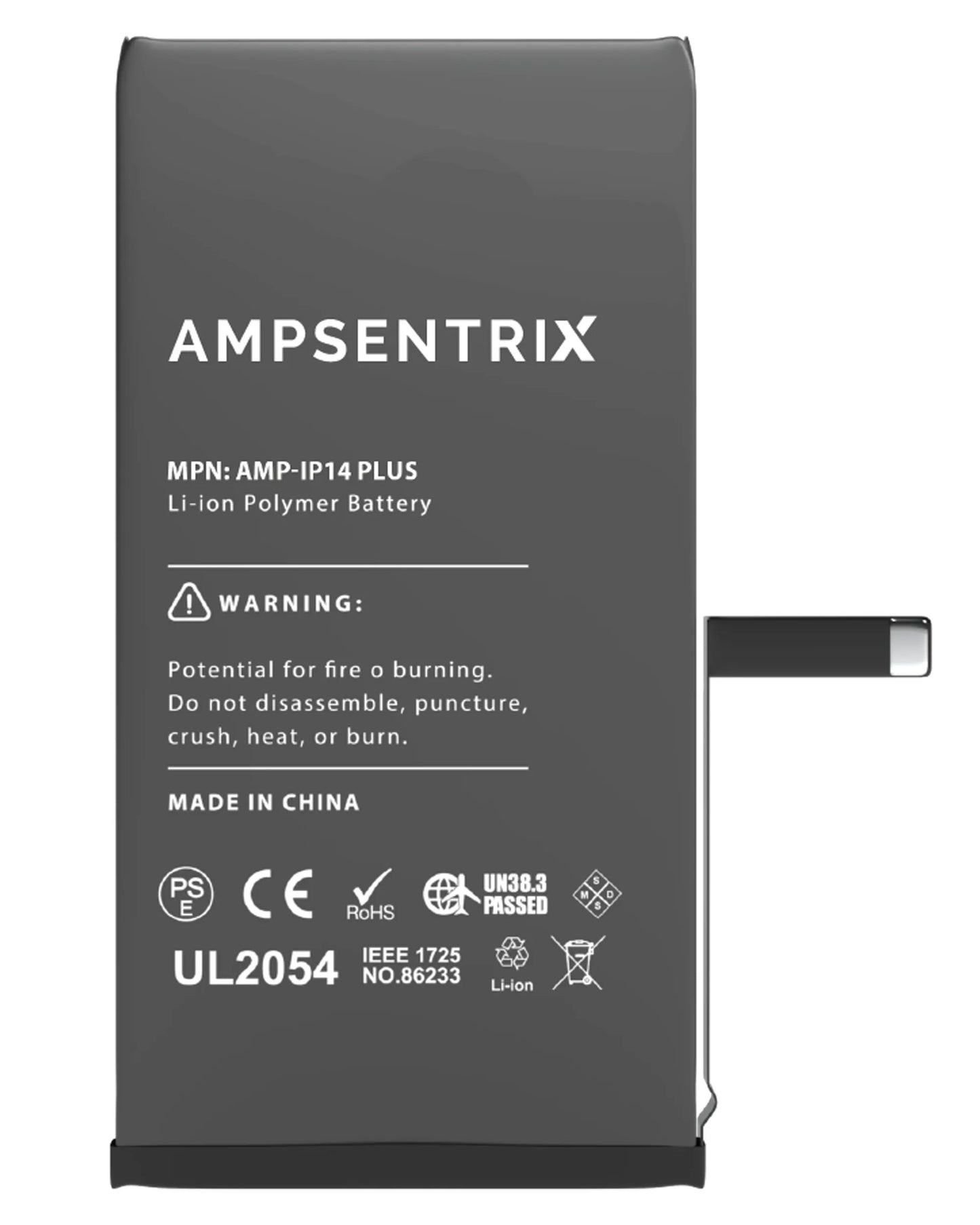 Batería Ampsentrix Basic para iPhone 14 Plus