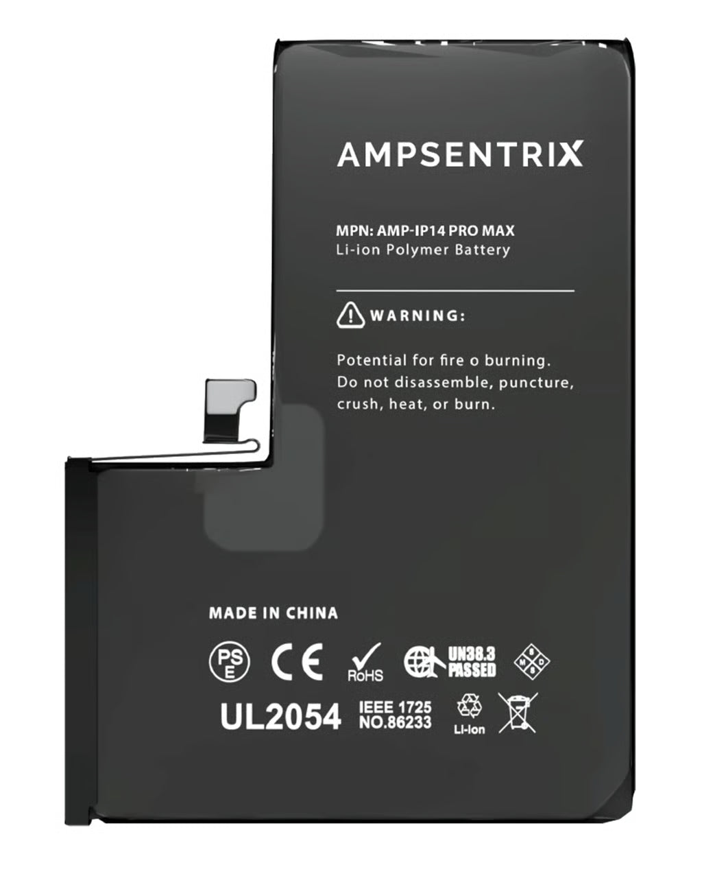 Batería Ampsentrix Plus para iPhone 14 Pro Max