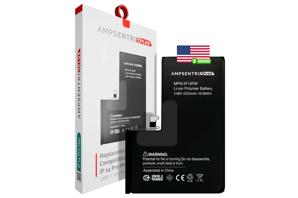Batería Ampsentrix Plus para iPhone 14 Pro Max