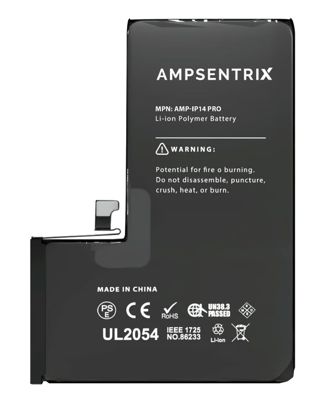 Batería Ampsentrix Plus para iPhone 14 Pro
