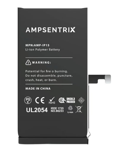Batería Ampsentrix Plus para iPhone 15