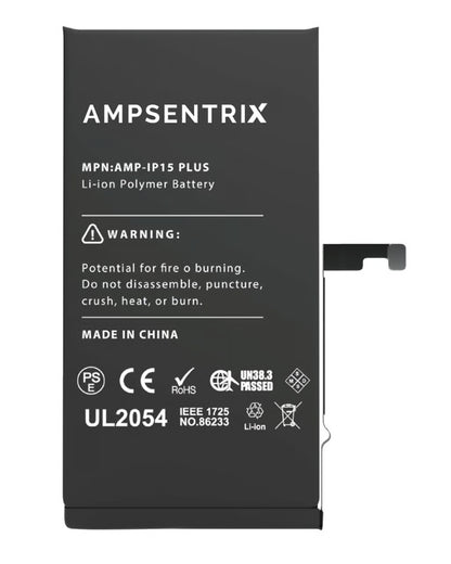Batería Ampsentrix Plus para iPhone 15 Plus