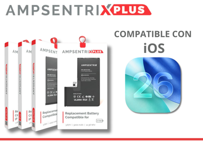 Batería Ampsentrix Plus para iPhone 15