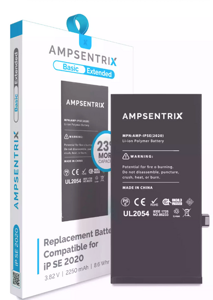 Batería Ampsentrix Extended para iPhone SE (2022)