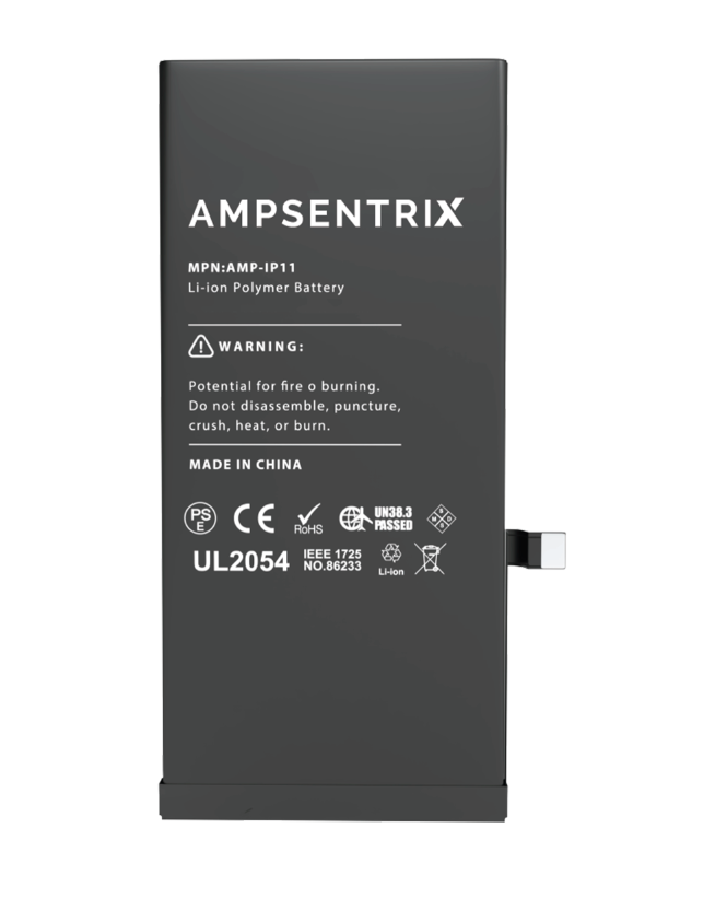 Batería Ampsentrix Extended para iPhone 11