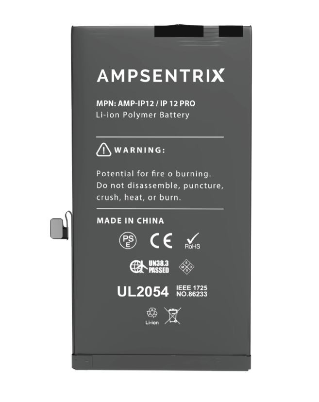 Batería Ampsentrix Extended para iPhone 12 / 12 Pro