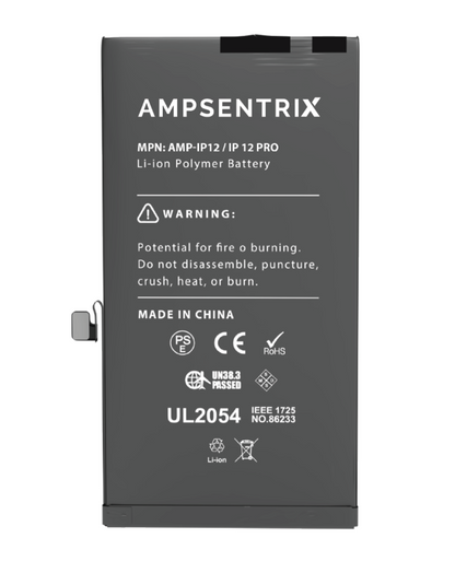 Batería Ampsentrix Extended para iPhone 12 / 12 Pro