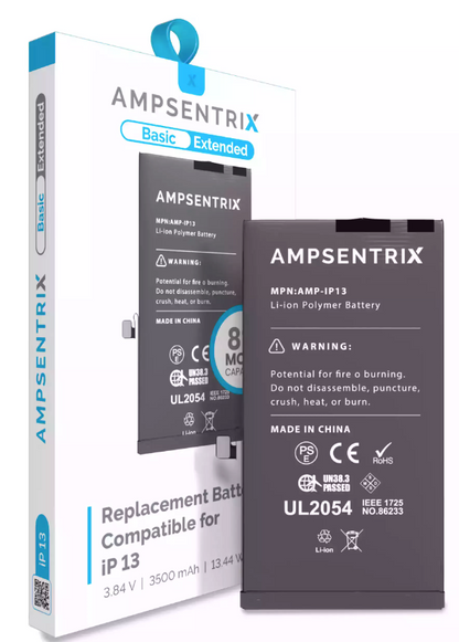Batería Ampsentrix Extended para iPhone 13
