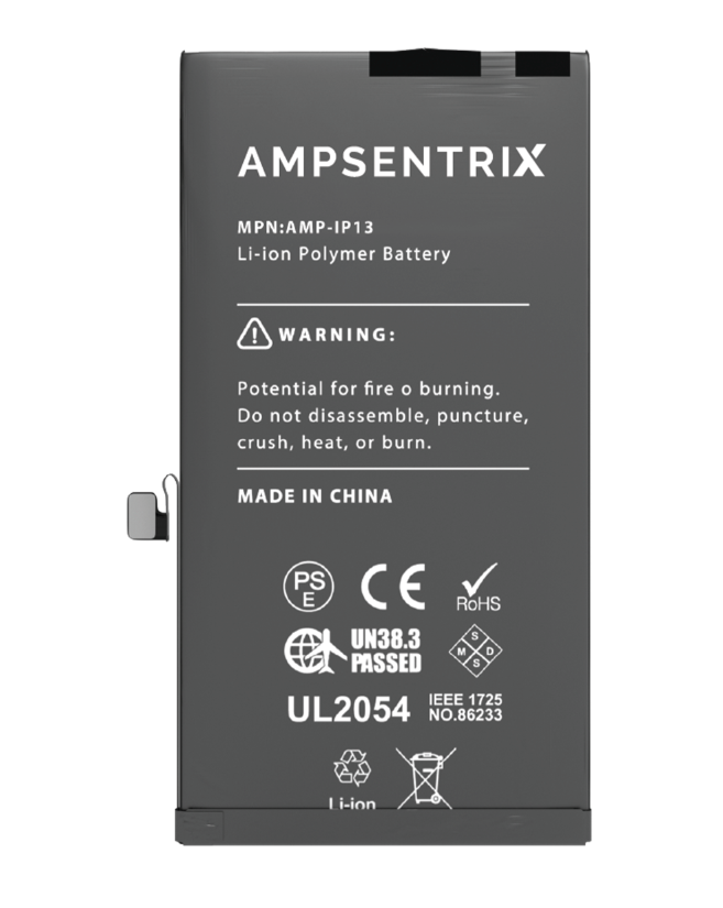 Batería Ampsentrix Extended para iPhone 13
