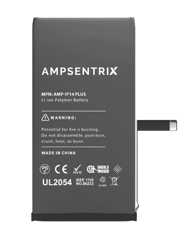 Batería Ampsentrix Extended para iPhone 14 Plus