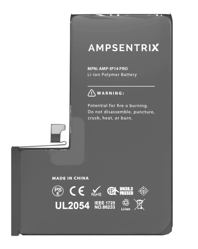Batería Ampsentrix Extended para iPhone 14 Pro