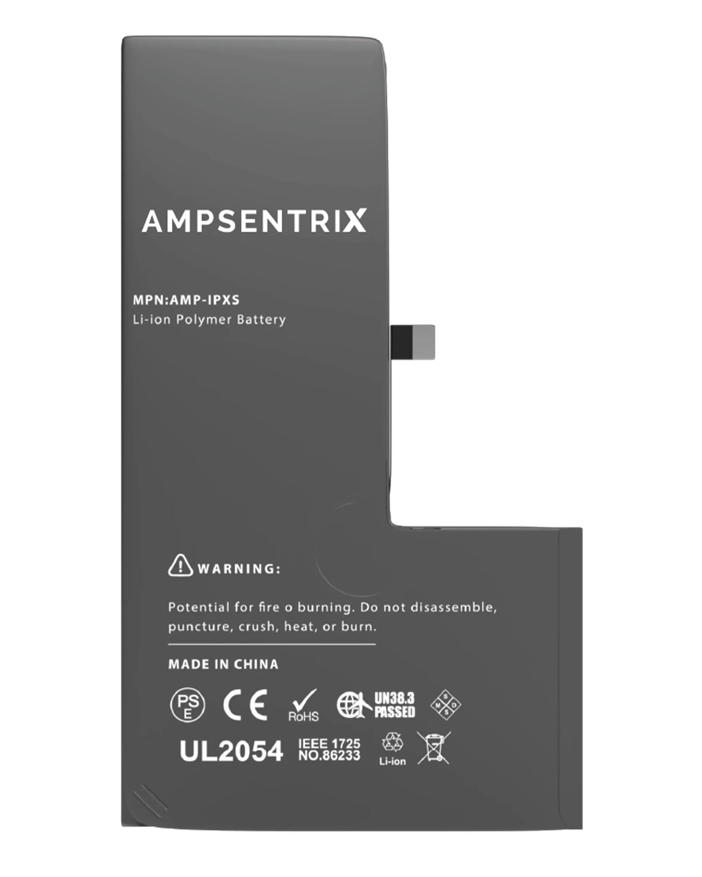 Batería Ampsentrix Basic para iPhone XS