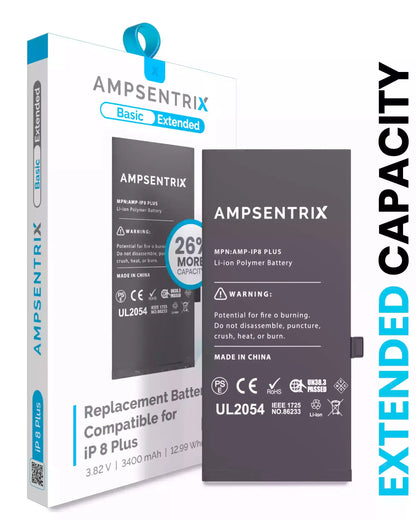 Batería Ampsentrix Extended para iPhone 8 Plus