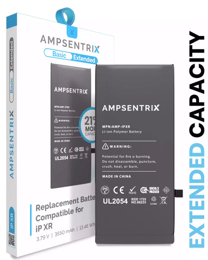 Batería Ampsentrix Extended para iPhone XR