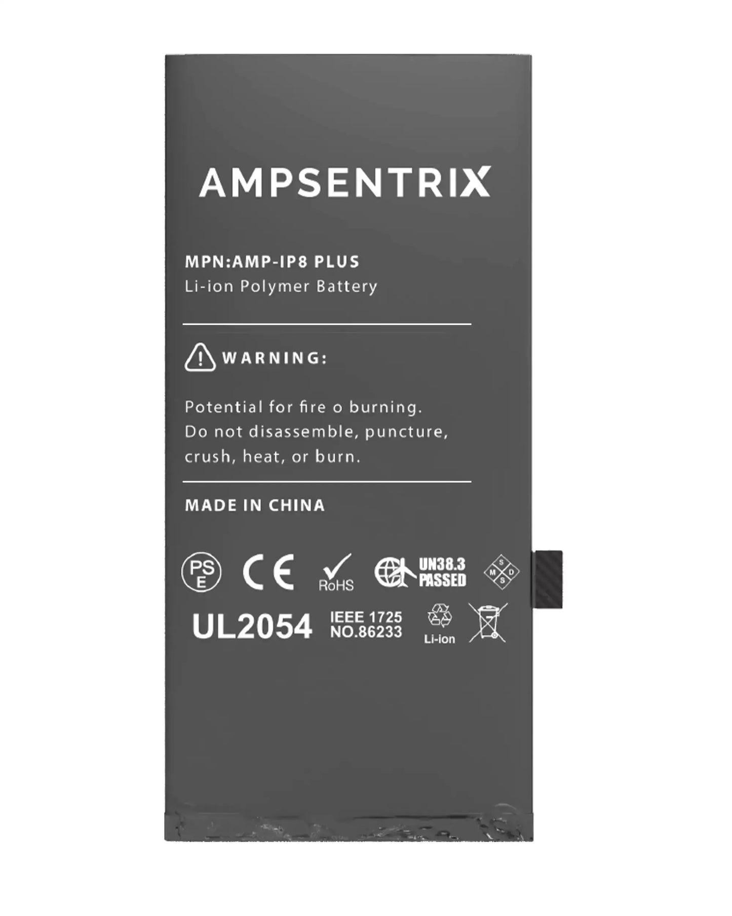 Batería Ampsentrix Extended para iPhone 8 Plus