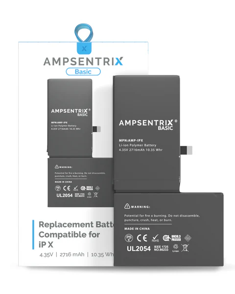 Batería Ampsentrix Basic para iPhone X