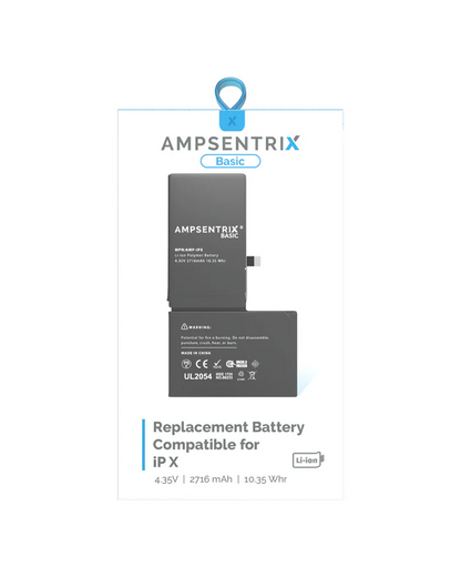 Batería Ampsentrix Basic para iPhone X