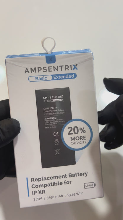 Batería Ampsentrix Extended para iPhone XR