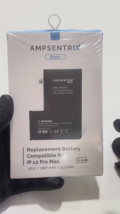 Batería Ampsentrix Basic para iPhone 12 Pro Max