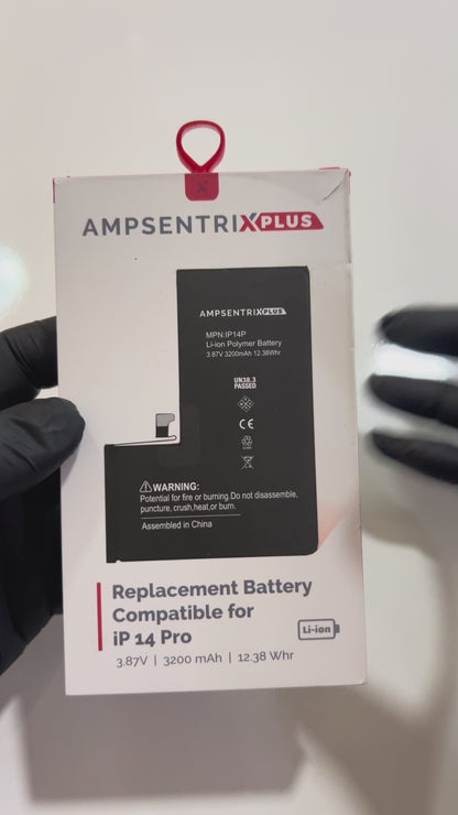 Batería Ampsentrix Plus para iPhone 14 Pro