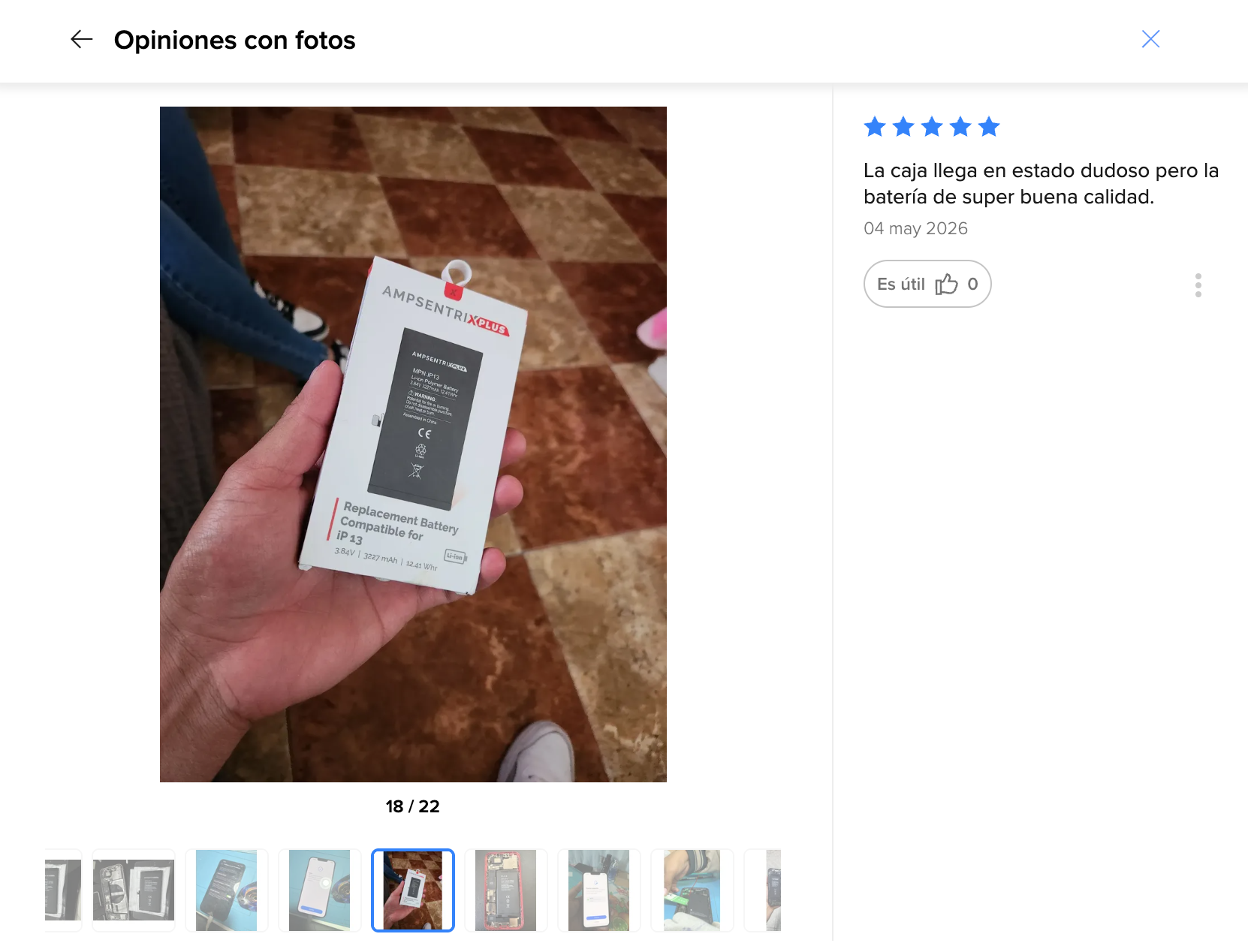 Cliente contento — La caja llega en estado dudoso pero la b